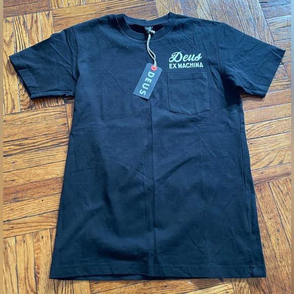 Deus Ex Machina black pocket tee - Size S - Picture 2 of 5